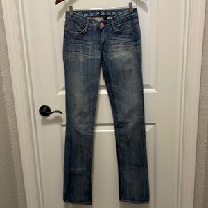 Earnest Sewn denim jeans women’s size 24/34 straight leg